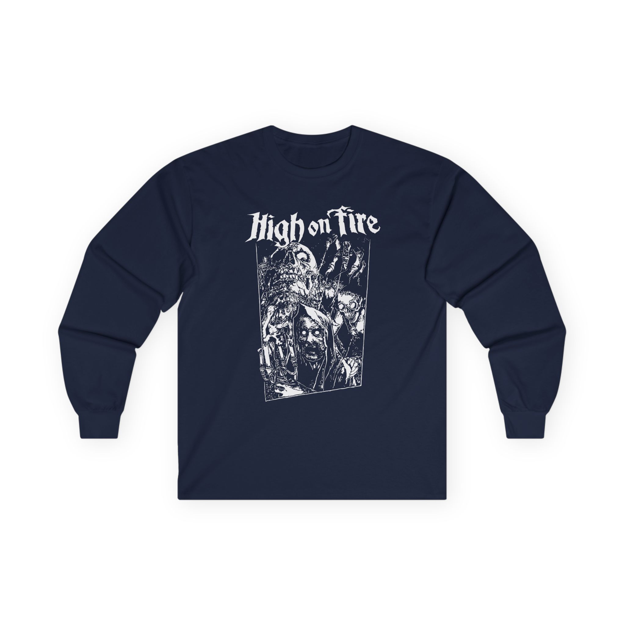 High on Fire Horror Unisex Ultra Cotton Long Sleeve Tee