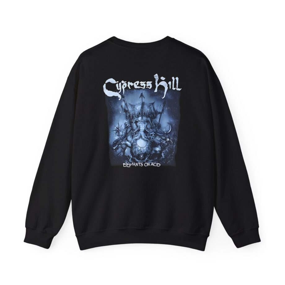 Cypress Hill Elephants on Acid Unisex Heavy Blend™ Crewneck Sweatshirt