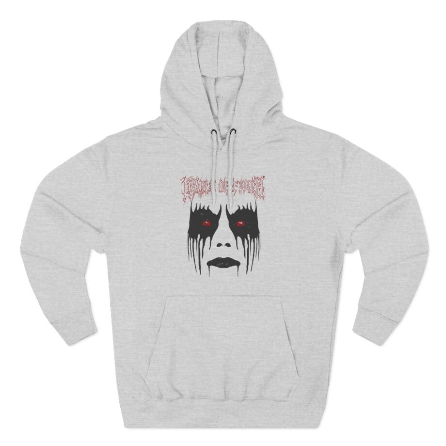 Cradle of Filth Dani Make Up Three-Panel Fleece Hoodie