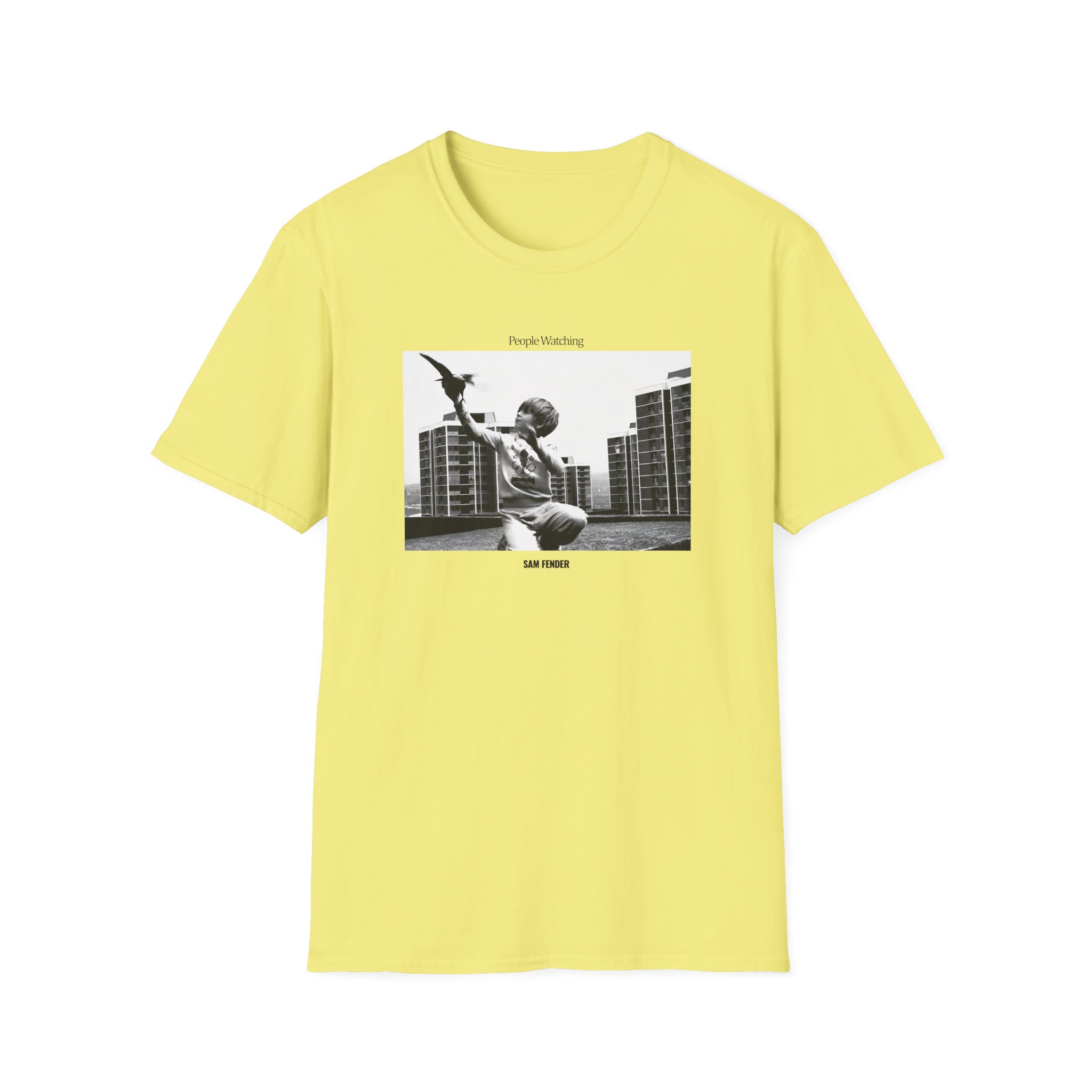 Sam Fender People Watching Unisex Softstyle T-Shirt