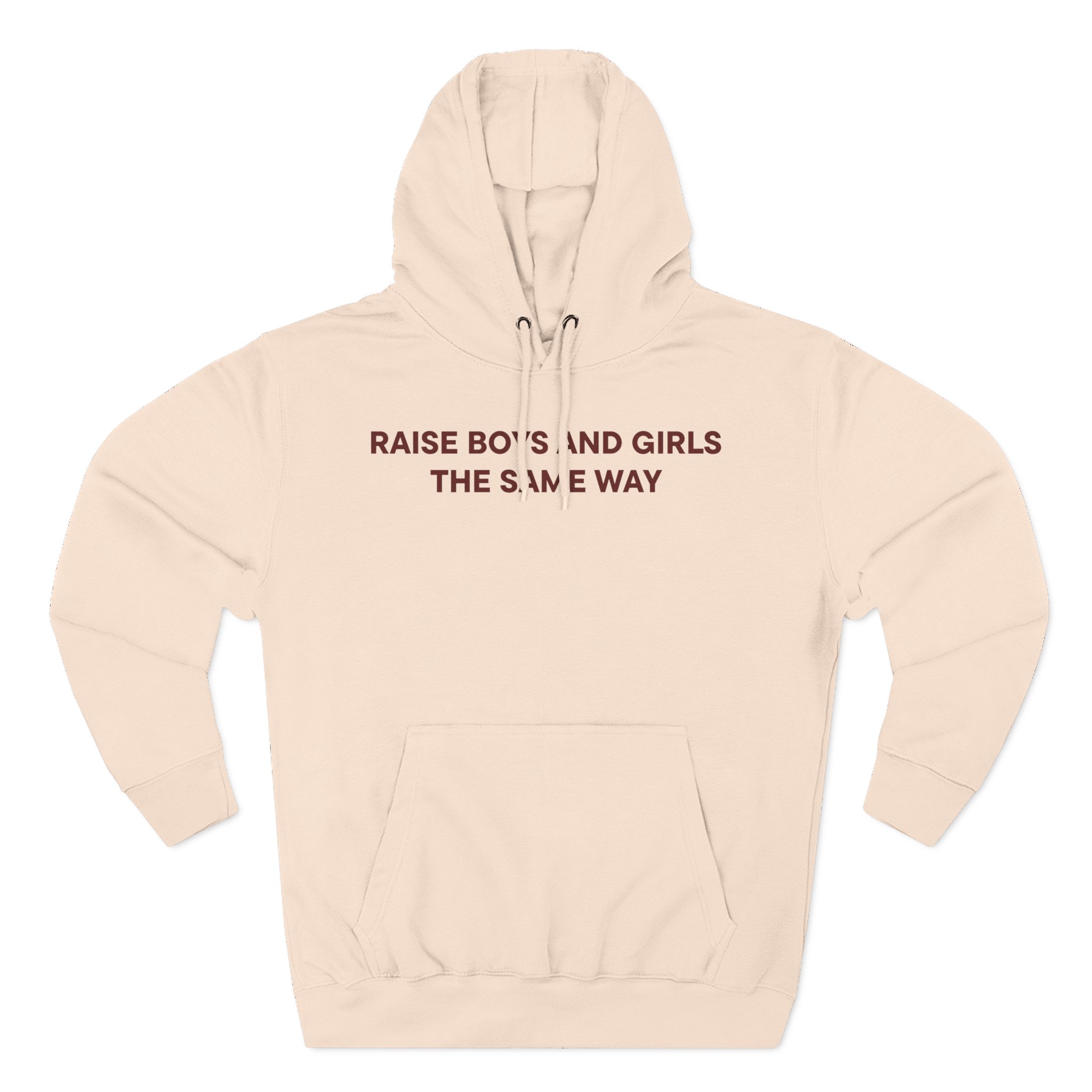 Jenny Holzer Raise the Same Way Three-Panel Fleece Hoodie