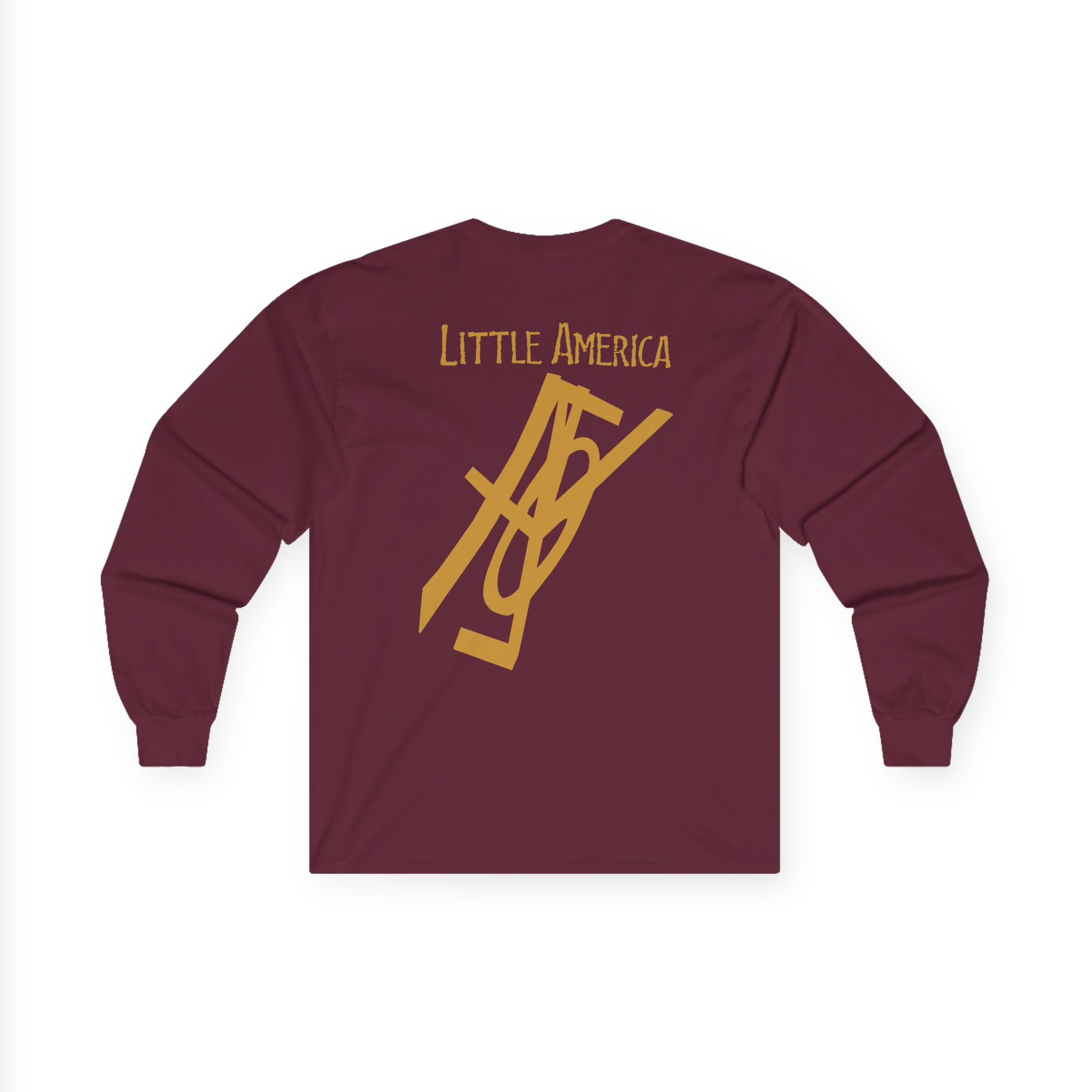 Rem Little America Unisex Ultra Cotton Long Sleeve Tee