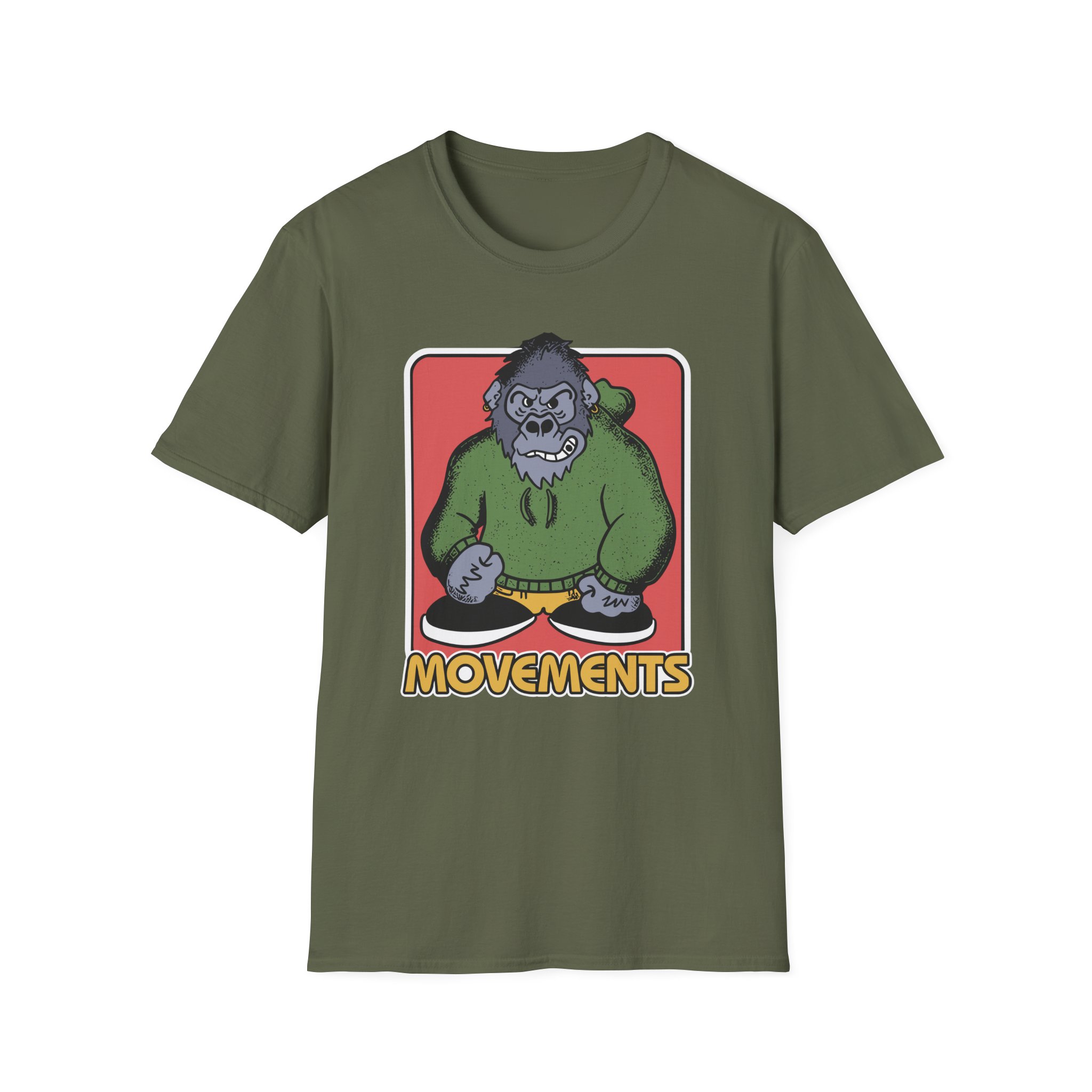 Movements Premium Gorilla Unisex Softstyle T-Shirt