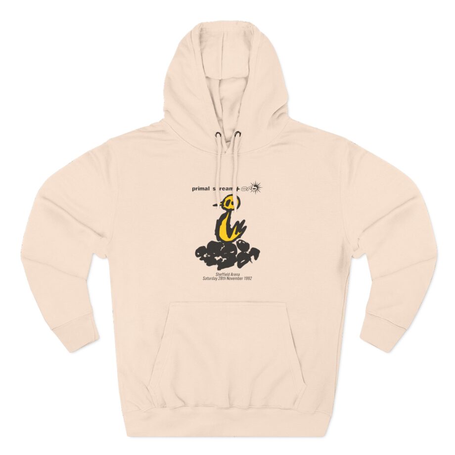 Primal Scream Three-Panel Fleece Hoodie