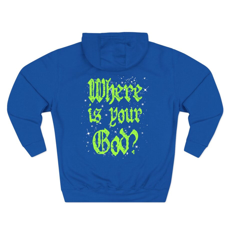 Suicide Silence Unanswered Neon Three-Panel Fleece Hoodie