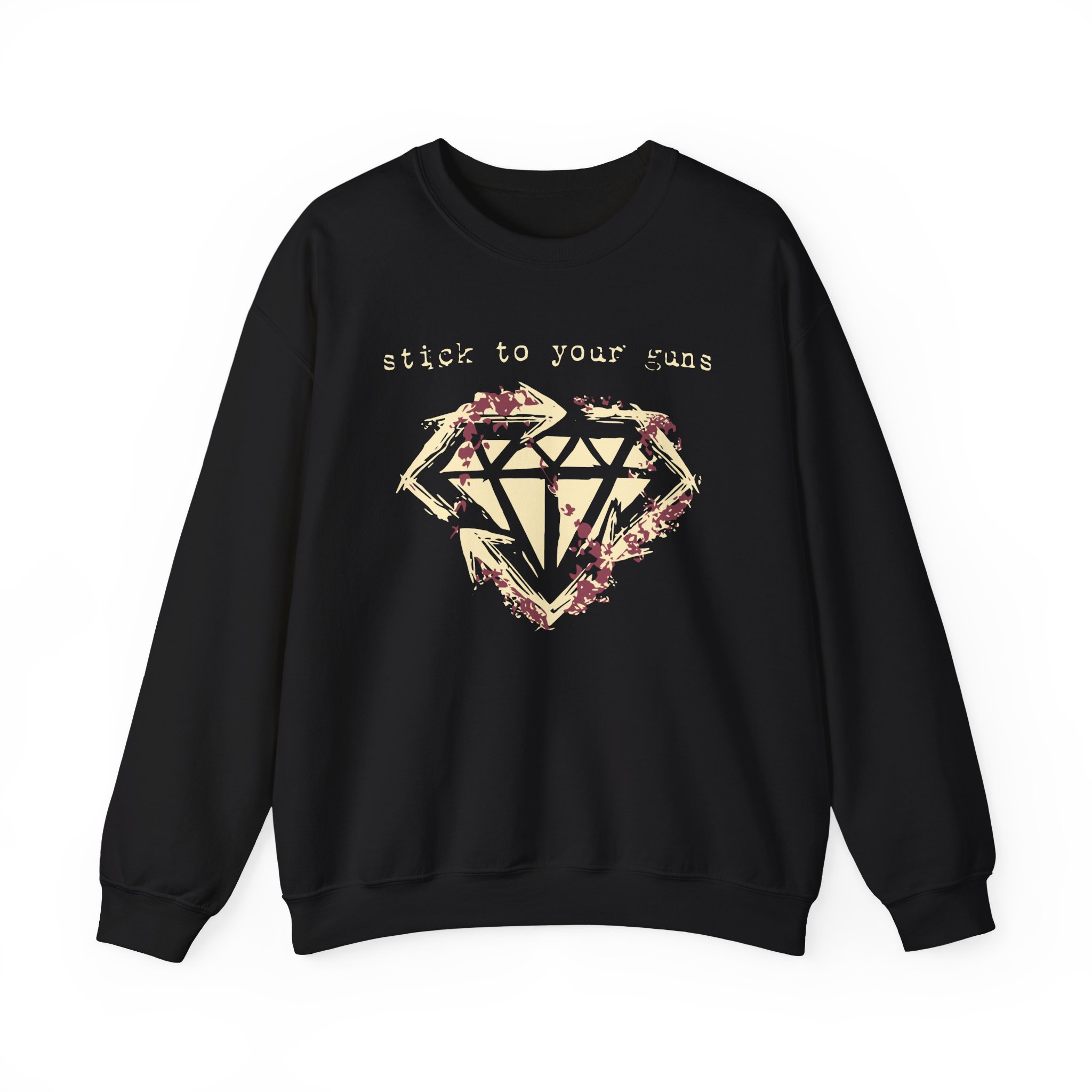 Stick to Your Guns Diamond Enemy Unisex Heavy Blendâ„¢ Crewneck Sweatshirt