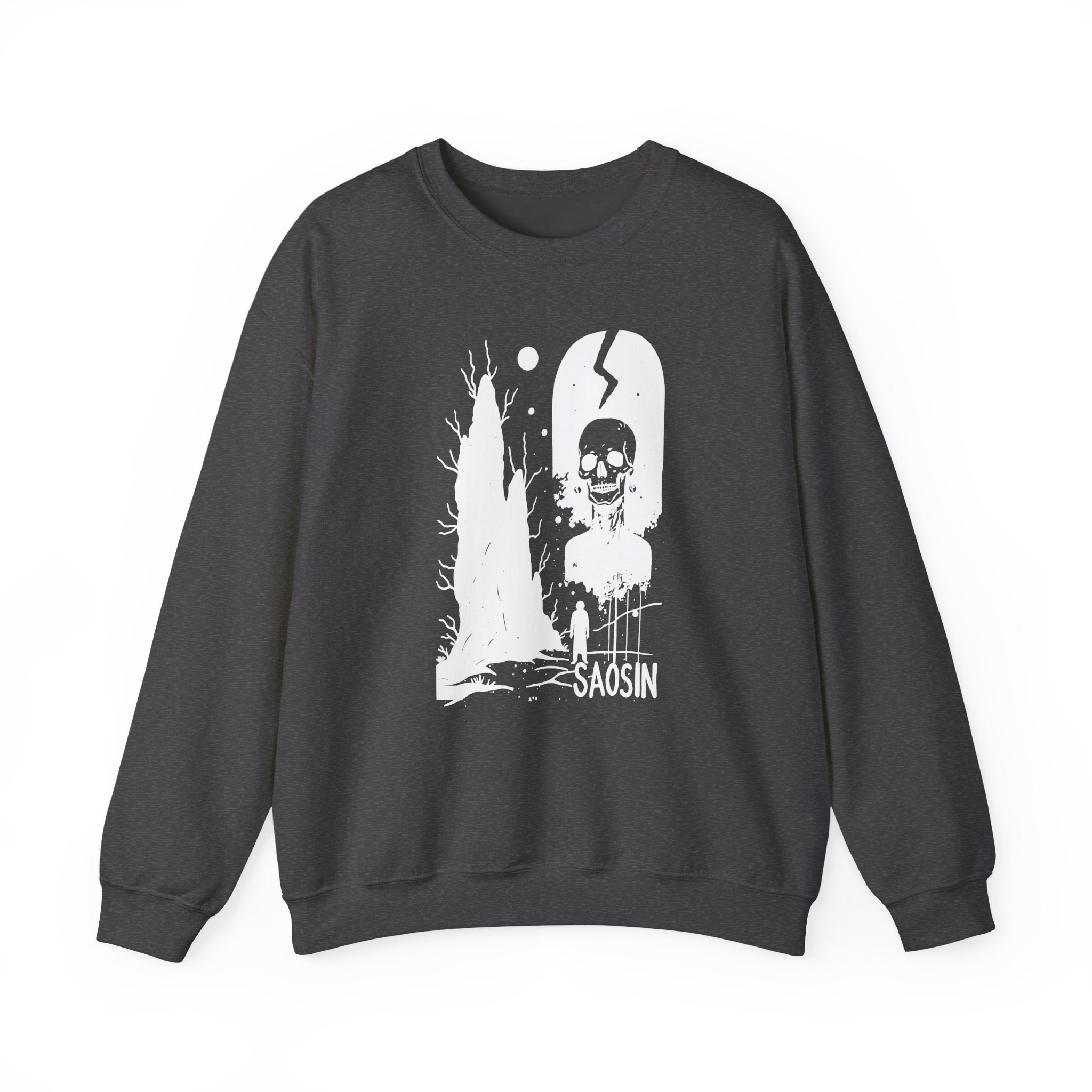 Saosin X Emo Nite Overwatch Unisex Heavy Blendâ„¢ Crewneck Sweatshirt