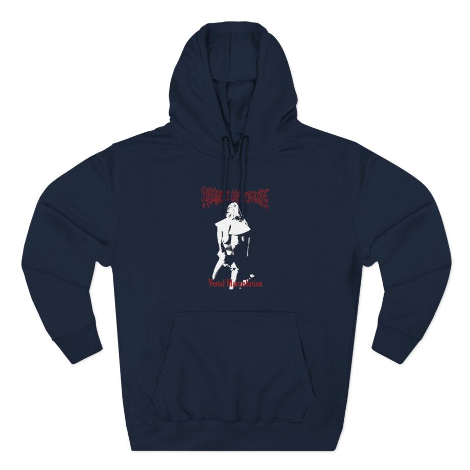 Cradle of Filth Vestal Masturbation Three-Panel Fleece Hoodie