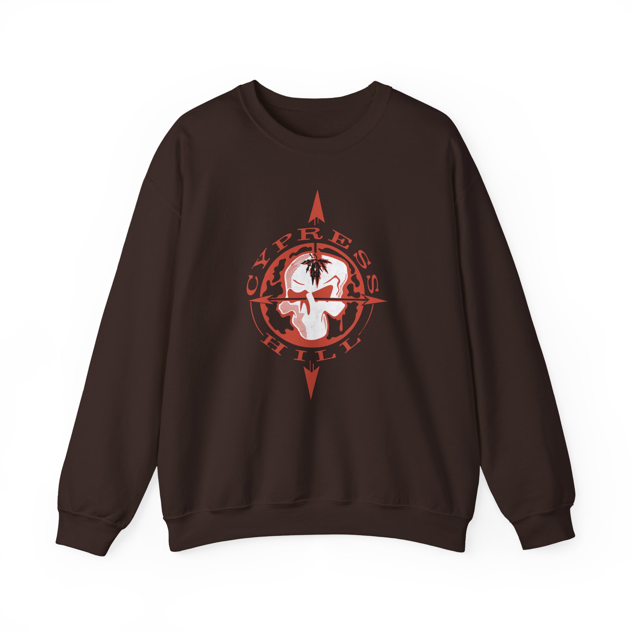Cypress Hill Skull N Compass Unisex Heavy Blendâ„¢ Crewneck Sweatshirt