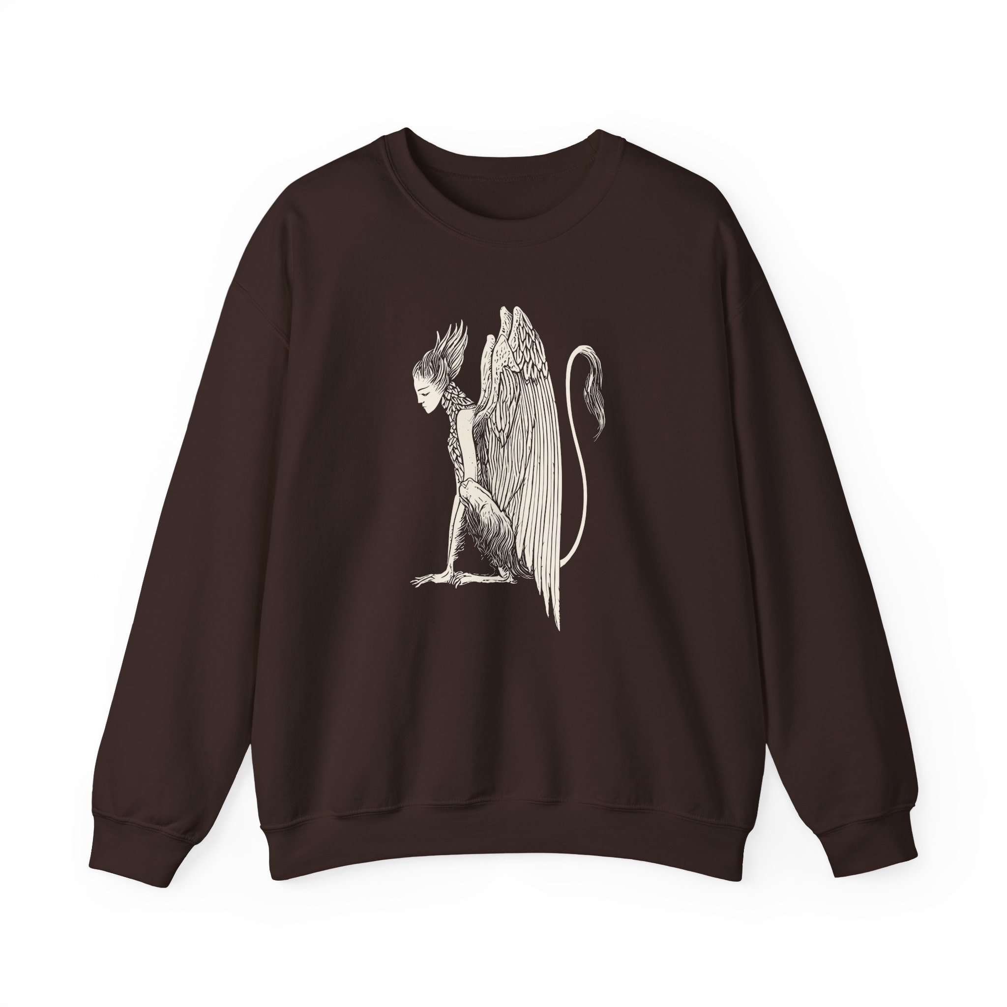 Alcest Spiritual Instinct Back Logo Unisex Heavy Blendâ„¢ Crewneck Sweatshirt