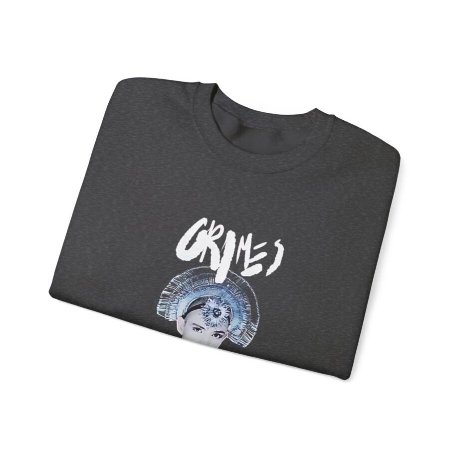 Grimes Head Dress Unisex Heavy Blend Crewneck Sweatshirt