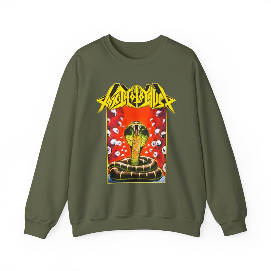 Toxic Holocaust Chemistry of Consciousness Album Art Unisex Heavy Blend™ Crewneck Sweatshirt