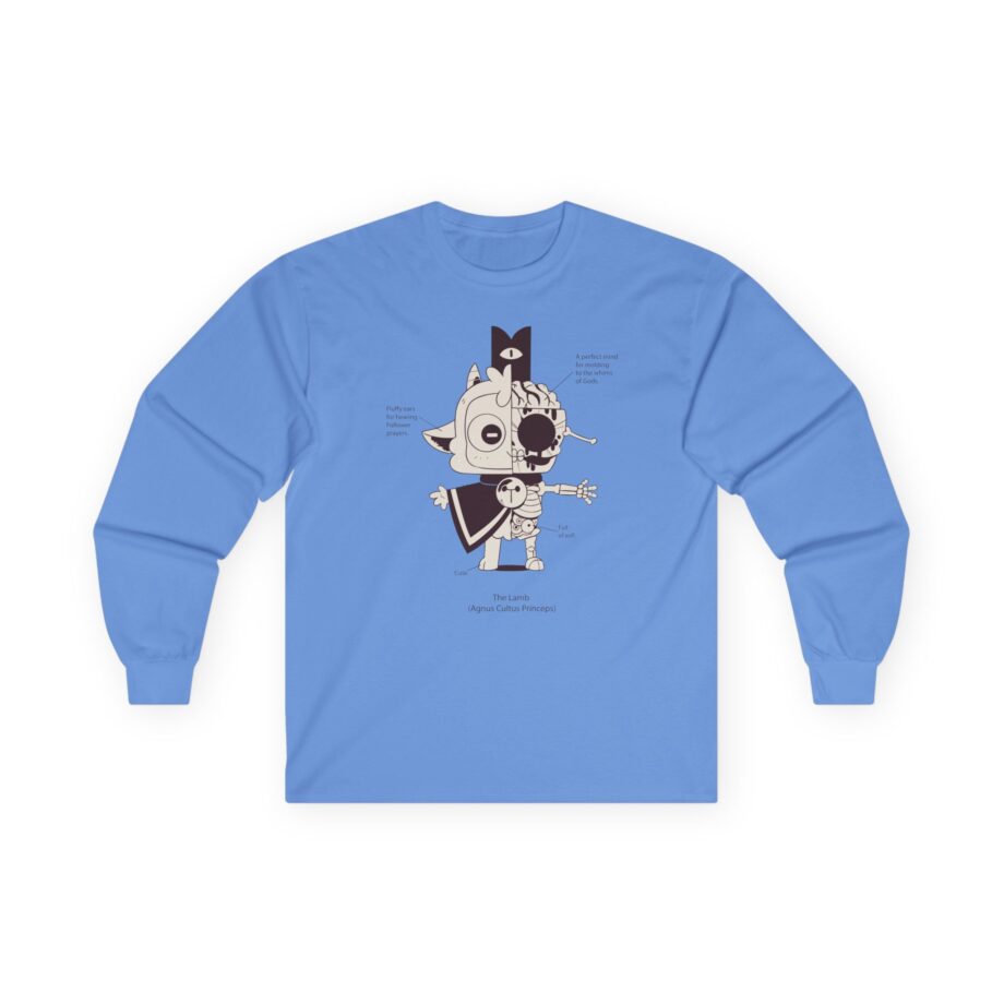 Cult of the Lamb Anatomy of the Lamb Unisex Ultra Cotton Long Sleeve Tee