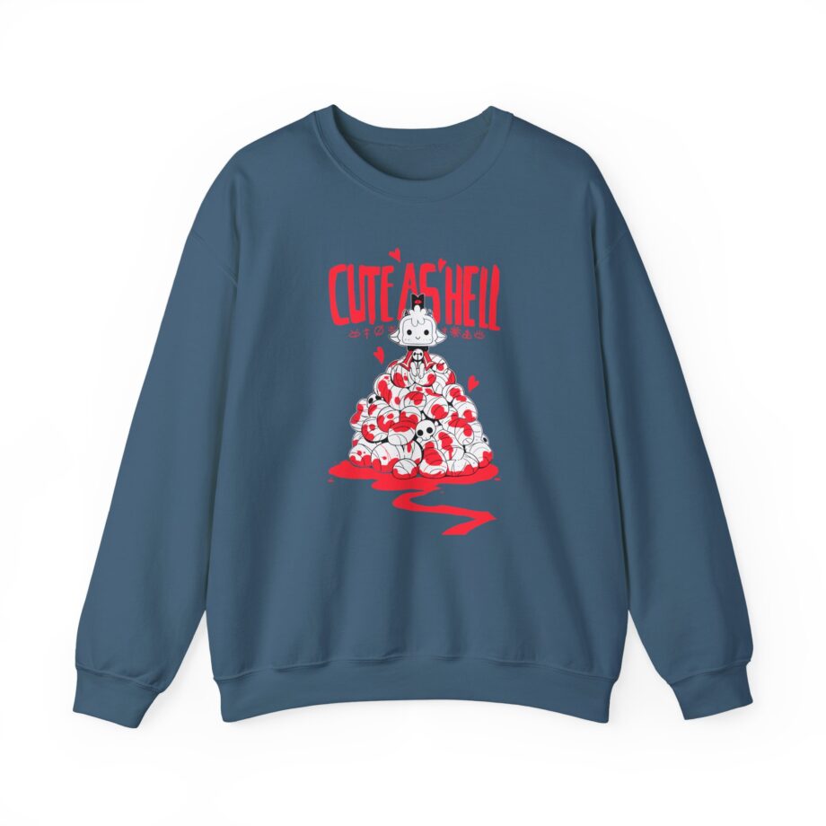 Cult of the Lamb Cute as Hell Unisex Heavy Blend™ Crewneck Sweatshirt