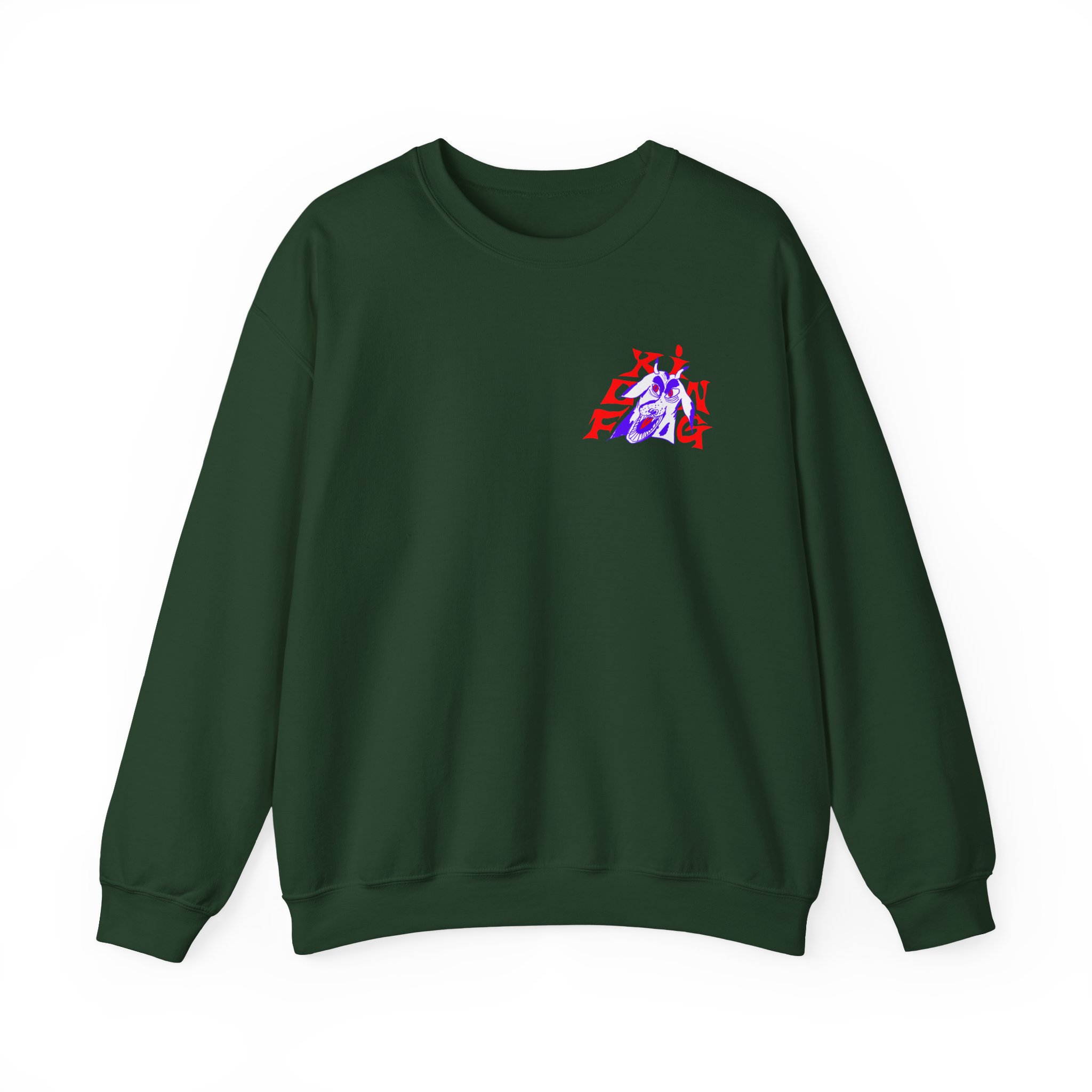 Foxing Devil Dogs Unisex Heavy Blendâ„¢ Crewneck Sweatshirt