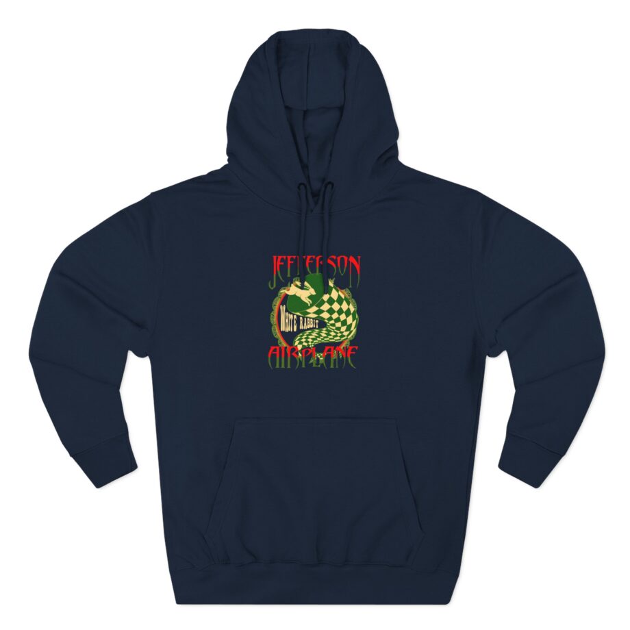 Jefferson Airplane Rabbit Three-Panel Fleece Hoodie