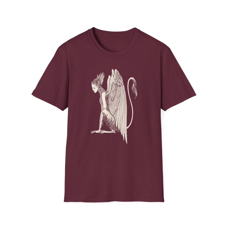 Alcest Spiritual Instinct Back Logo Unisex Softstyle T-Shirt
