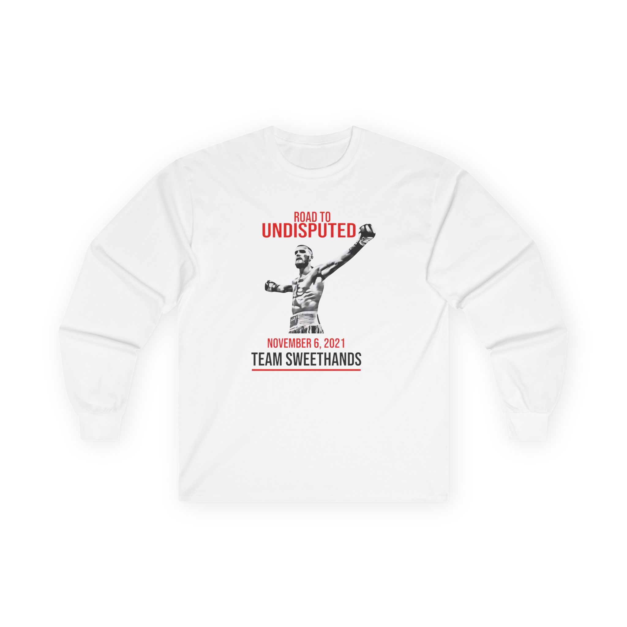 Caleb Plant Team Plant Nov 6th Fight Unisex Ultra Cotton Long Sleeve Tee