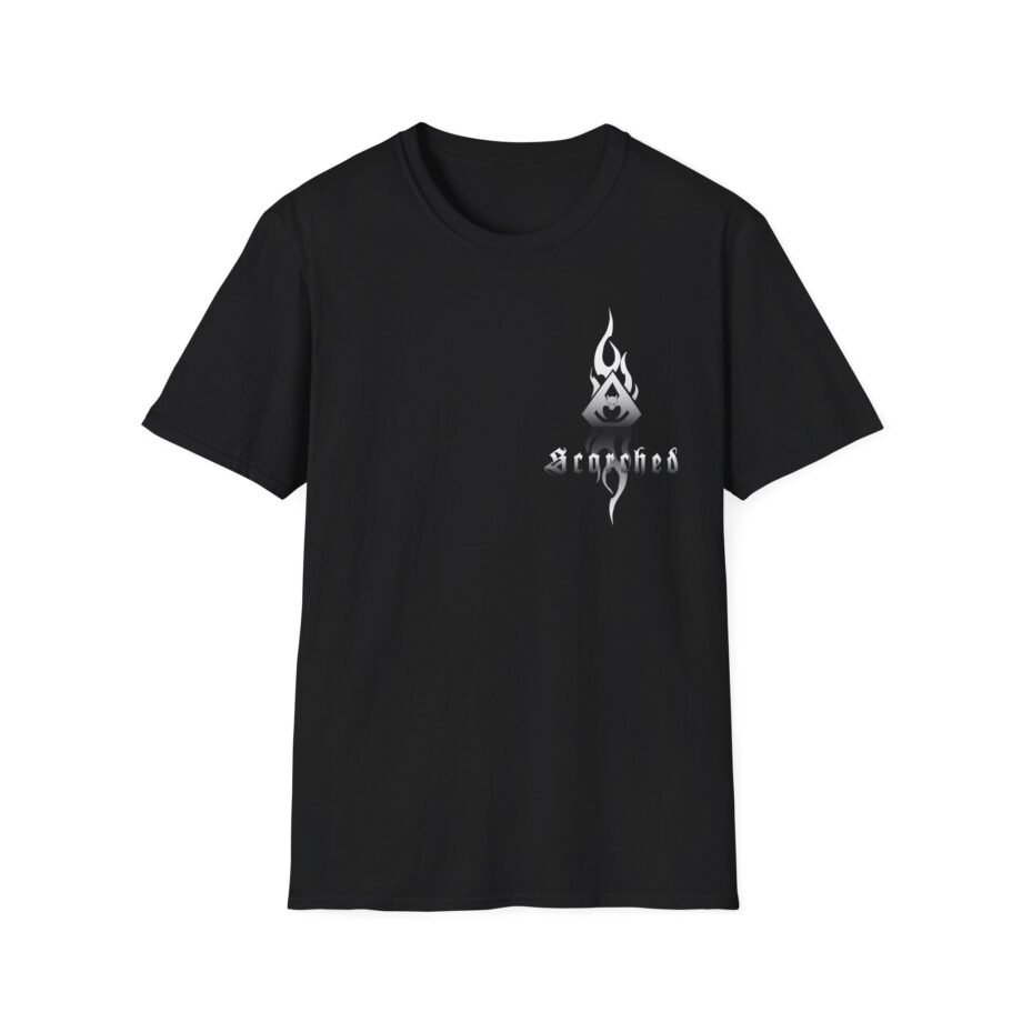 Overkill Scorched Stretched Logo Unisex Softstyle T-Shirt