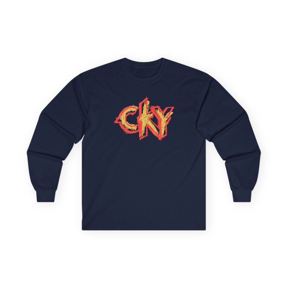 CKY Scribble Logo Unisex Ultra Cotton Long Sleeve Tee