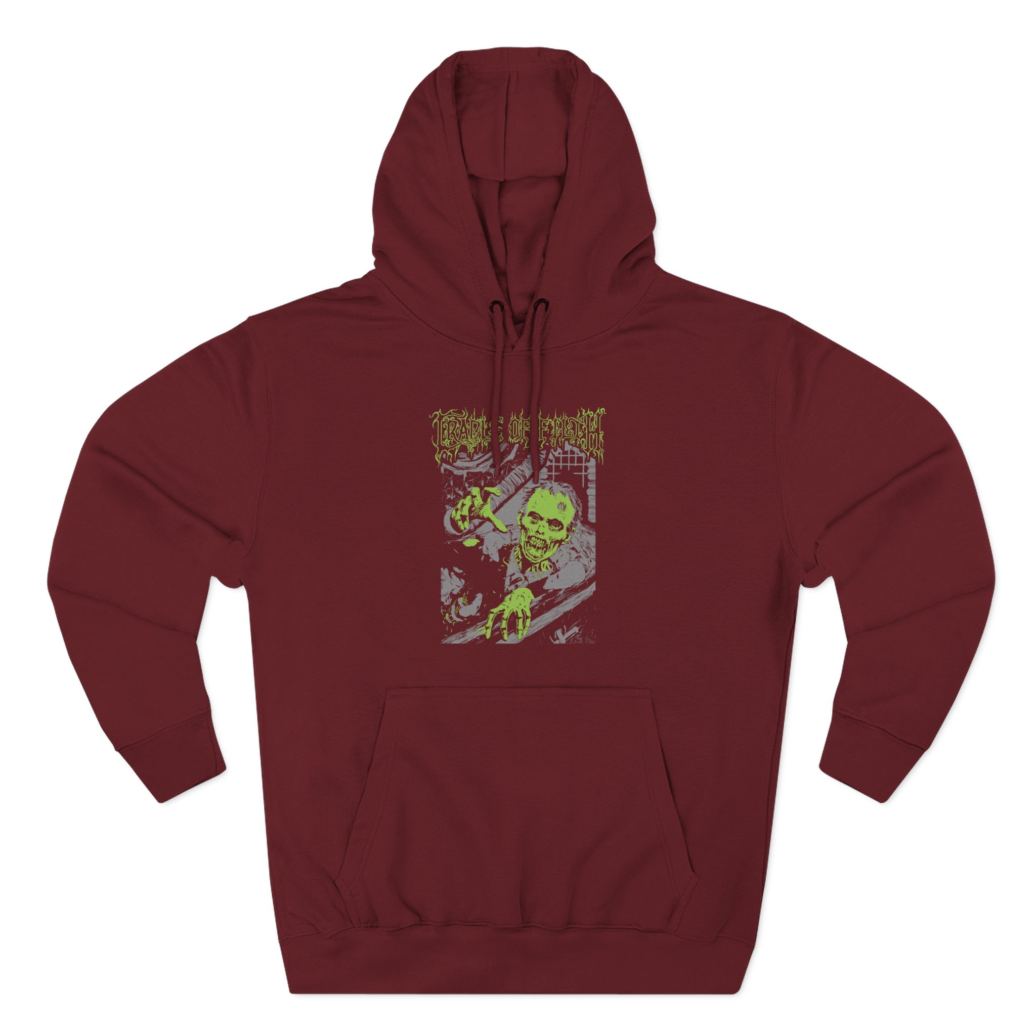 Cradle of Filth Zombie Three-Panel Fleece Hoodie