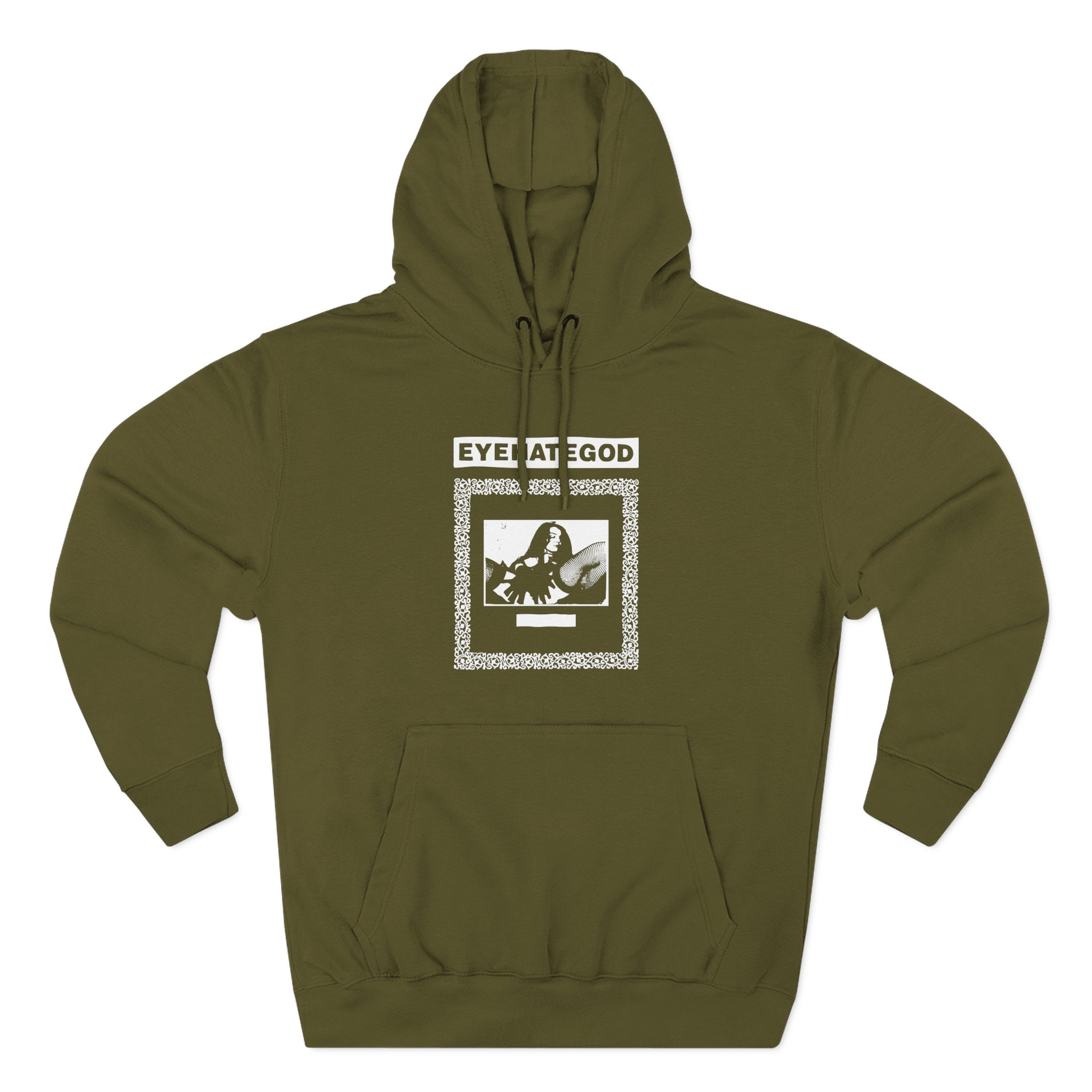 Eyehategod New Orleans Three-Panel Fleece Hoodie