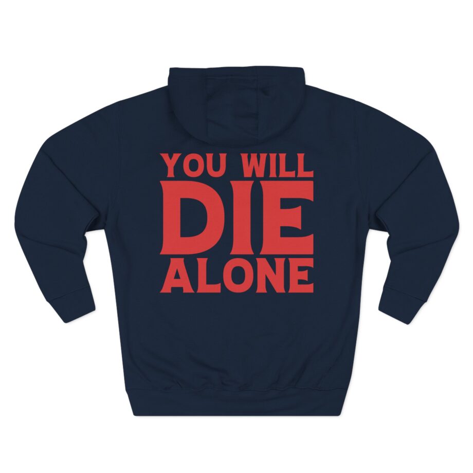 Suicide Silence You Will Die Alone Three-Panel Fleece Hoodie