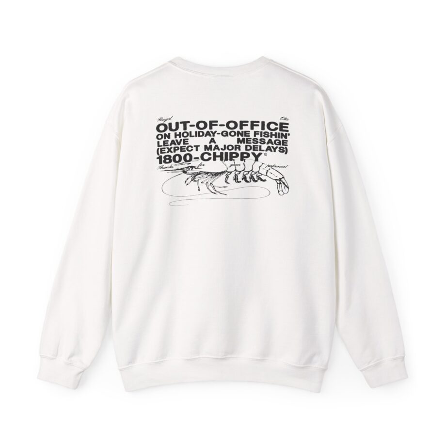 Royel Otis Out of Office Chippy Unisex Heavy Blend™ Crewneck Sweatshirt