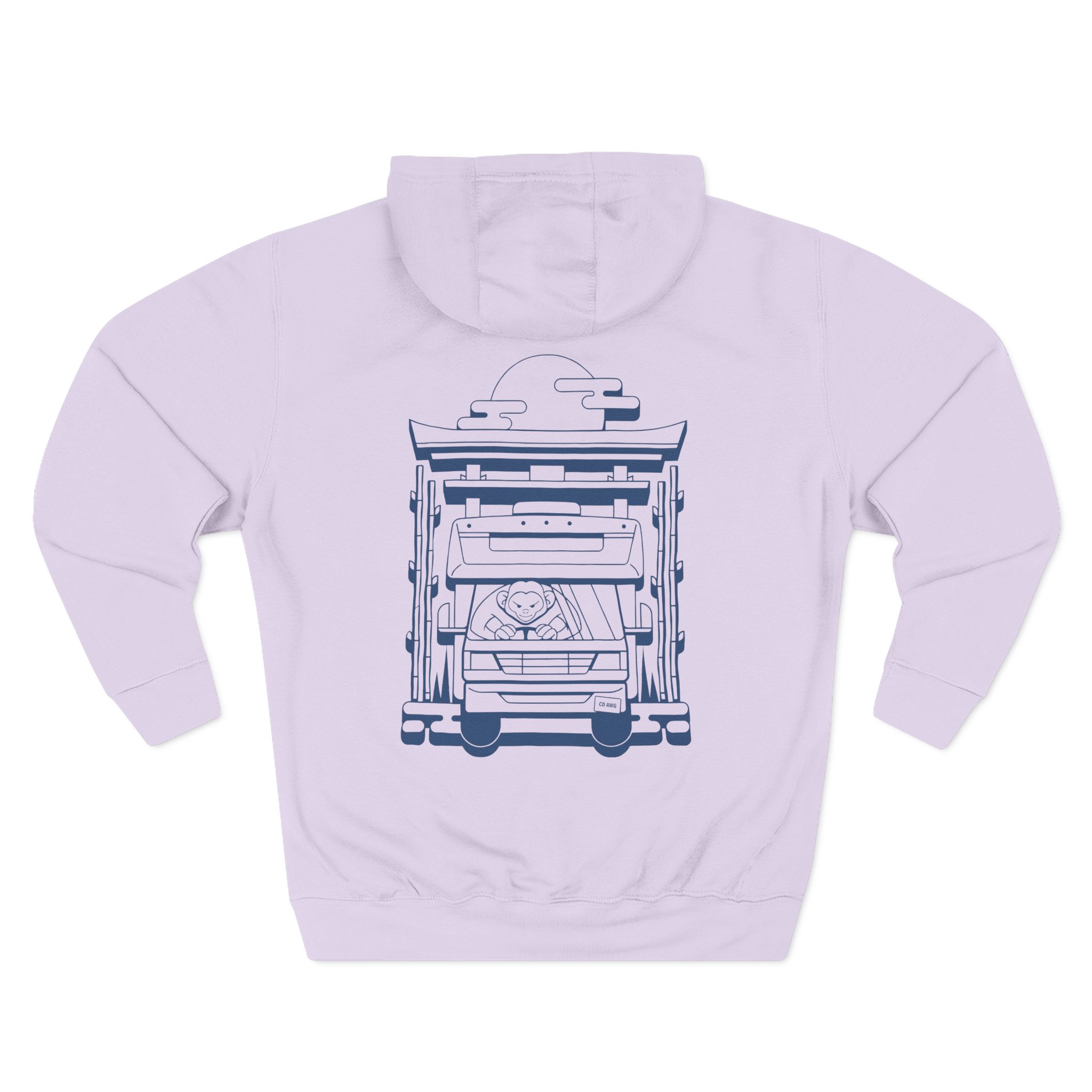 Cdawgva Japan Joyride Three-Panel Fleece Hoodie