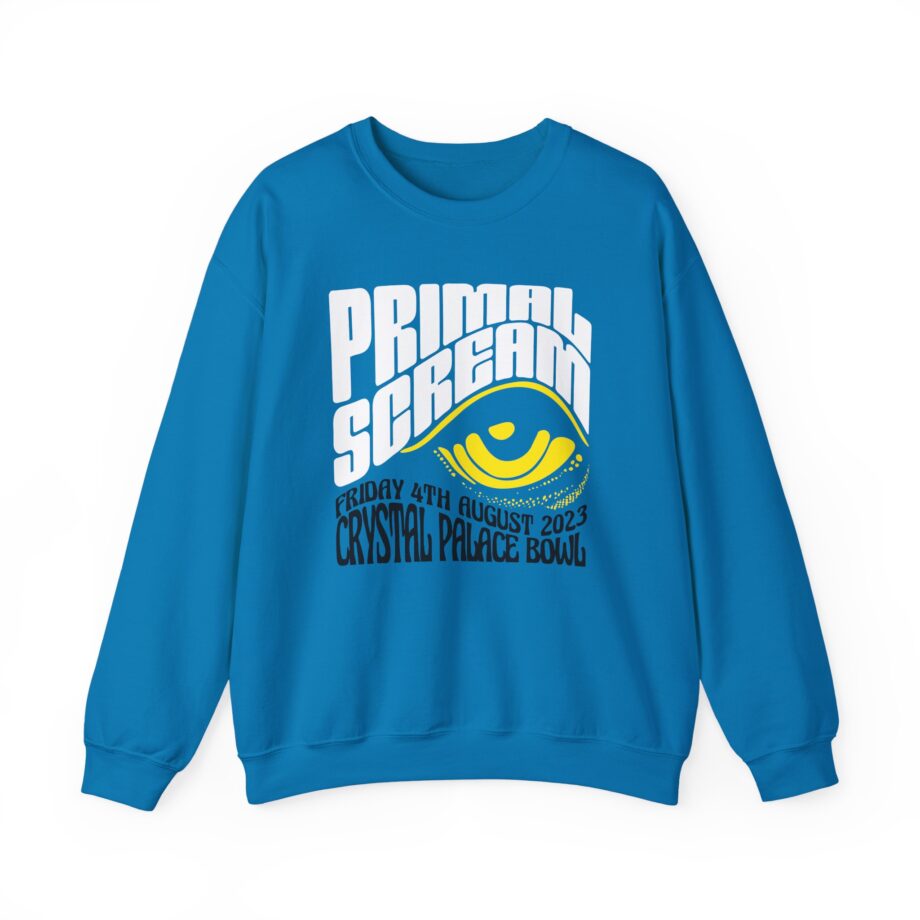 Primal Scream London Crystal Palace Bowl Unisex Heavy Blend™ Crewneck Sweatshirt