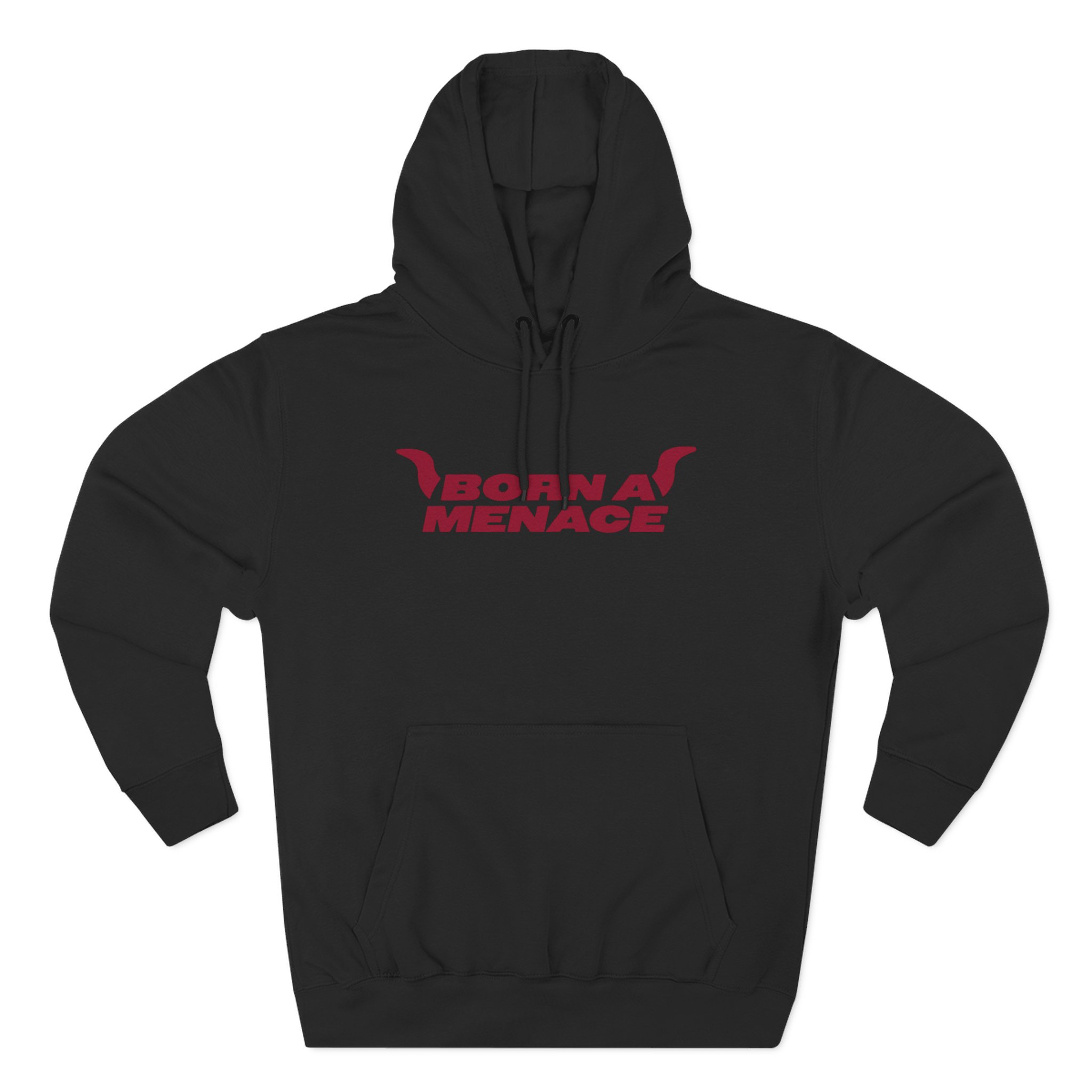 Kanel Joseph Bam Biker Horn Three-Panel Fleece Hoodie