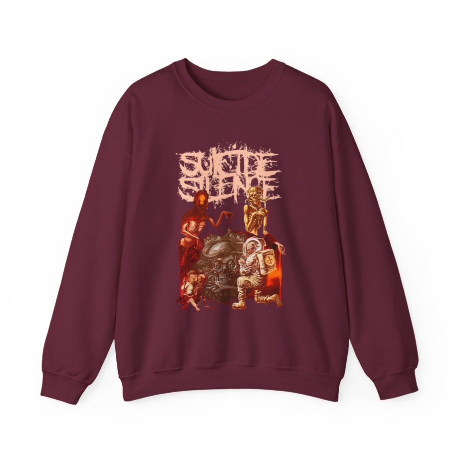 Suicide Silence You Will Die Alone Unisex Heavy Blend™ Crewneck Sweatshirt
