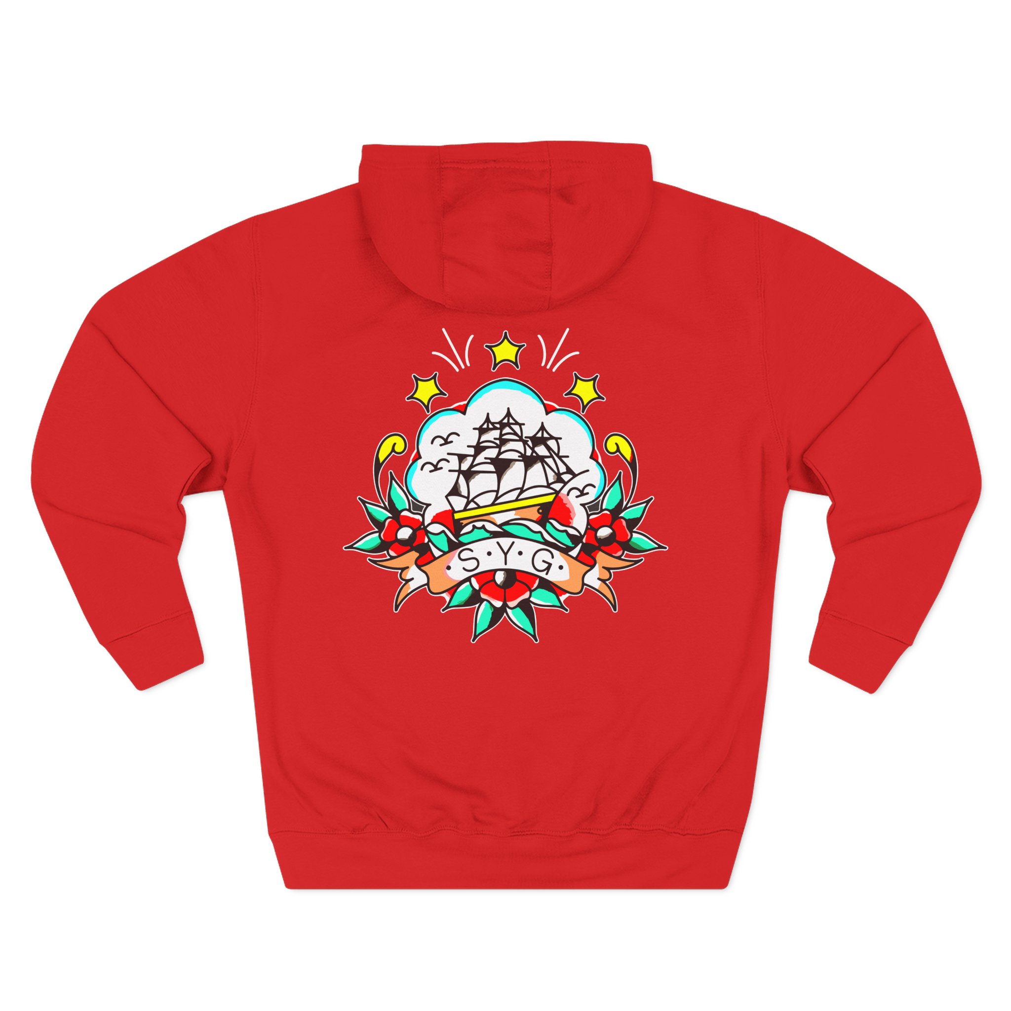 Set Your Goals Mutiny Three-Panel Fleece Hoodie