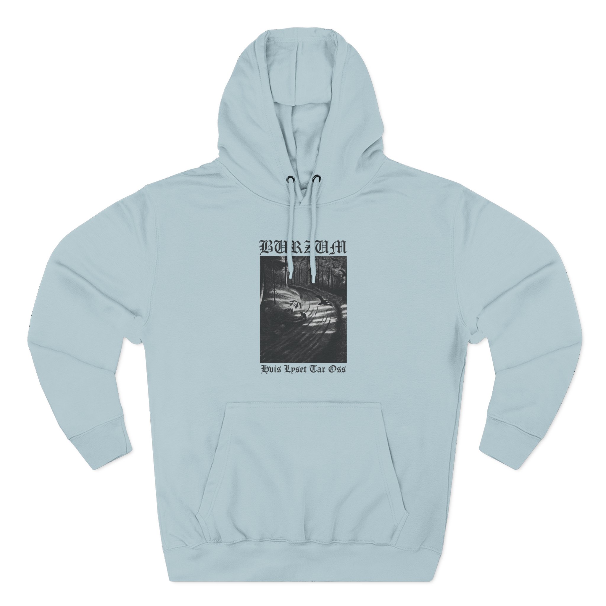 Burzum Hvis Lyset Tar Oss Three-Panel Fleece Hoodie