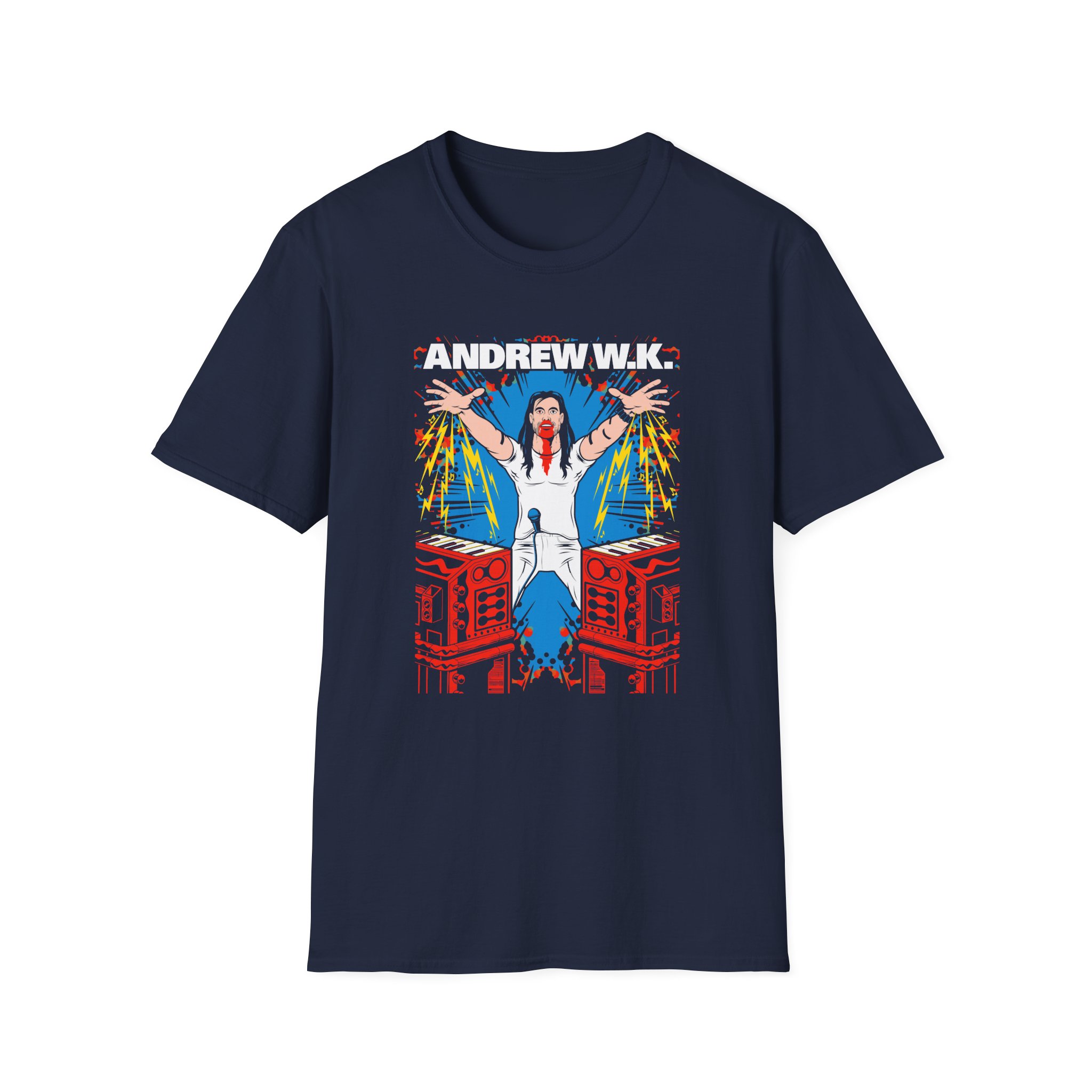 Andrew Wk Sorcery Unisex Softstyle T-Shirt