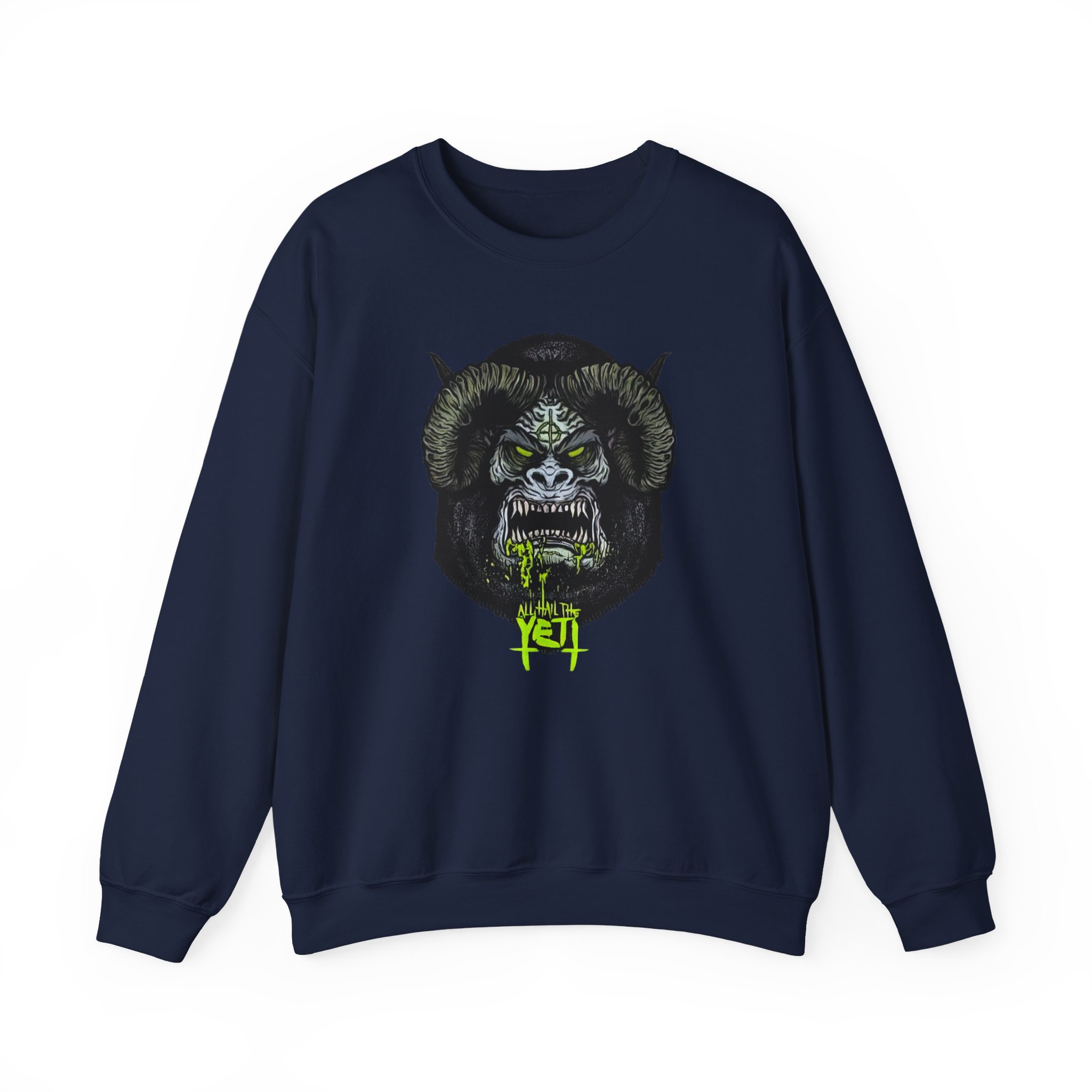 All Hail the Yeti Unisex Heavy Blendâ„¢ Crewneck Sweatshirt
