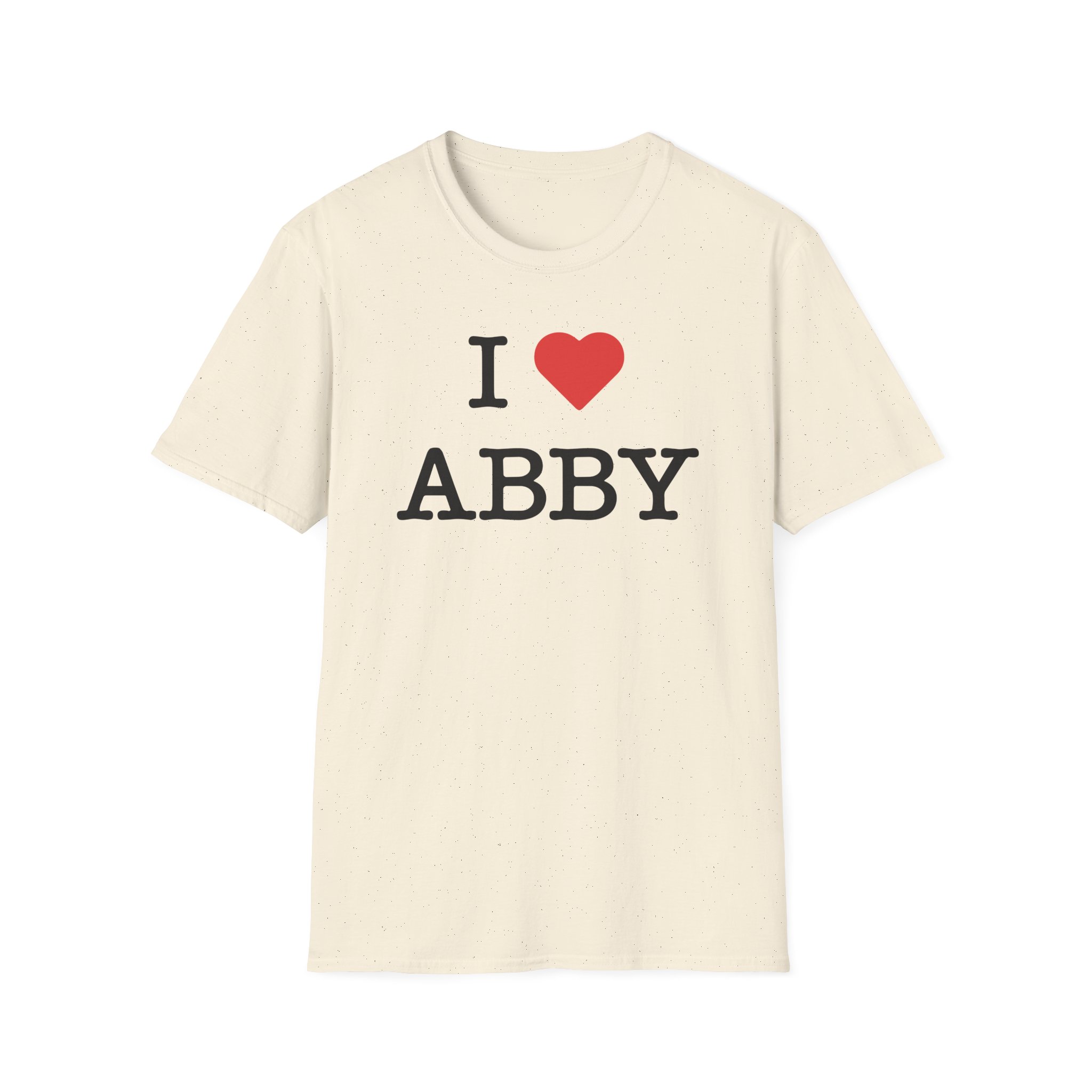 Jon Marianek I Love Abby Unisex Softstyle T-Shirt