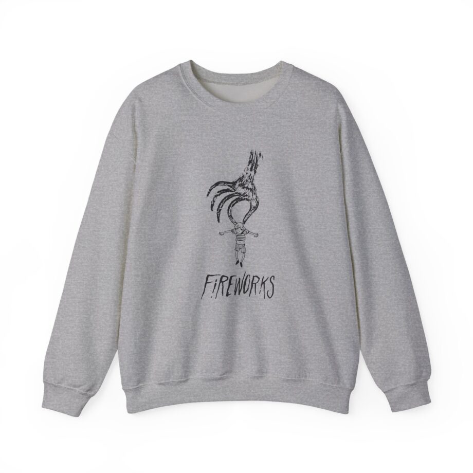 Fireworks Hand Unisex Heavy Blend™ Crewneck Sweatshirt