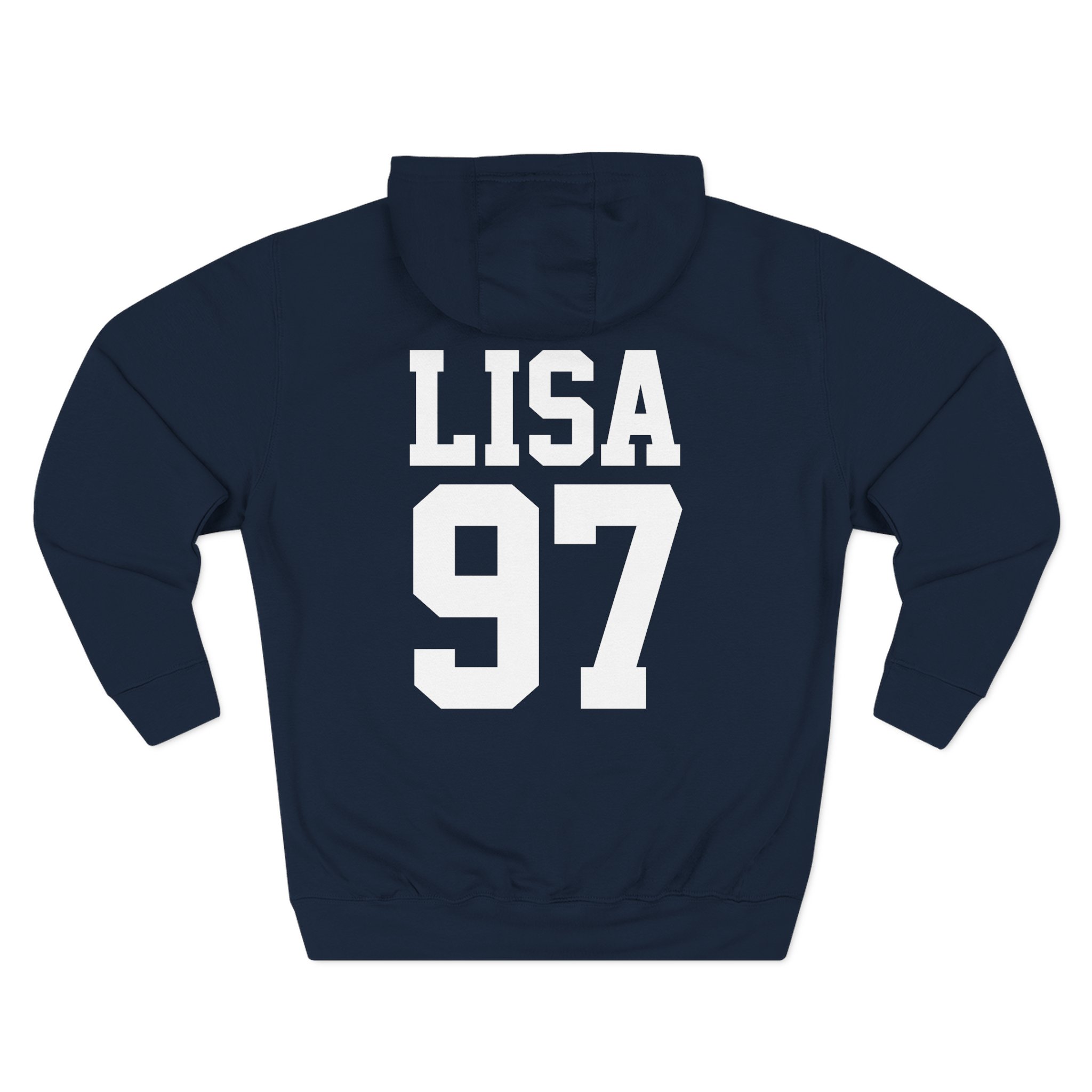 B Lisa 97 Three-Panel Fleece Hoodie