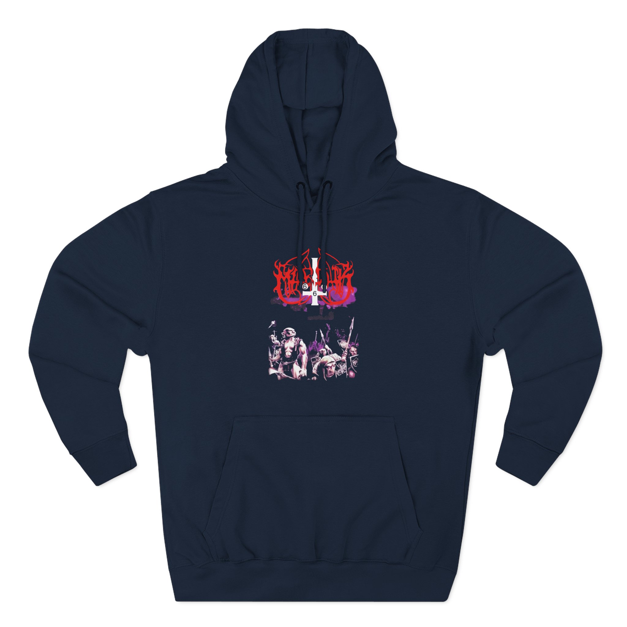 Marduk Heaven Shall Burn Three-Panel Fleece Hoodie