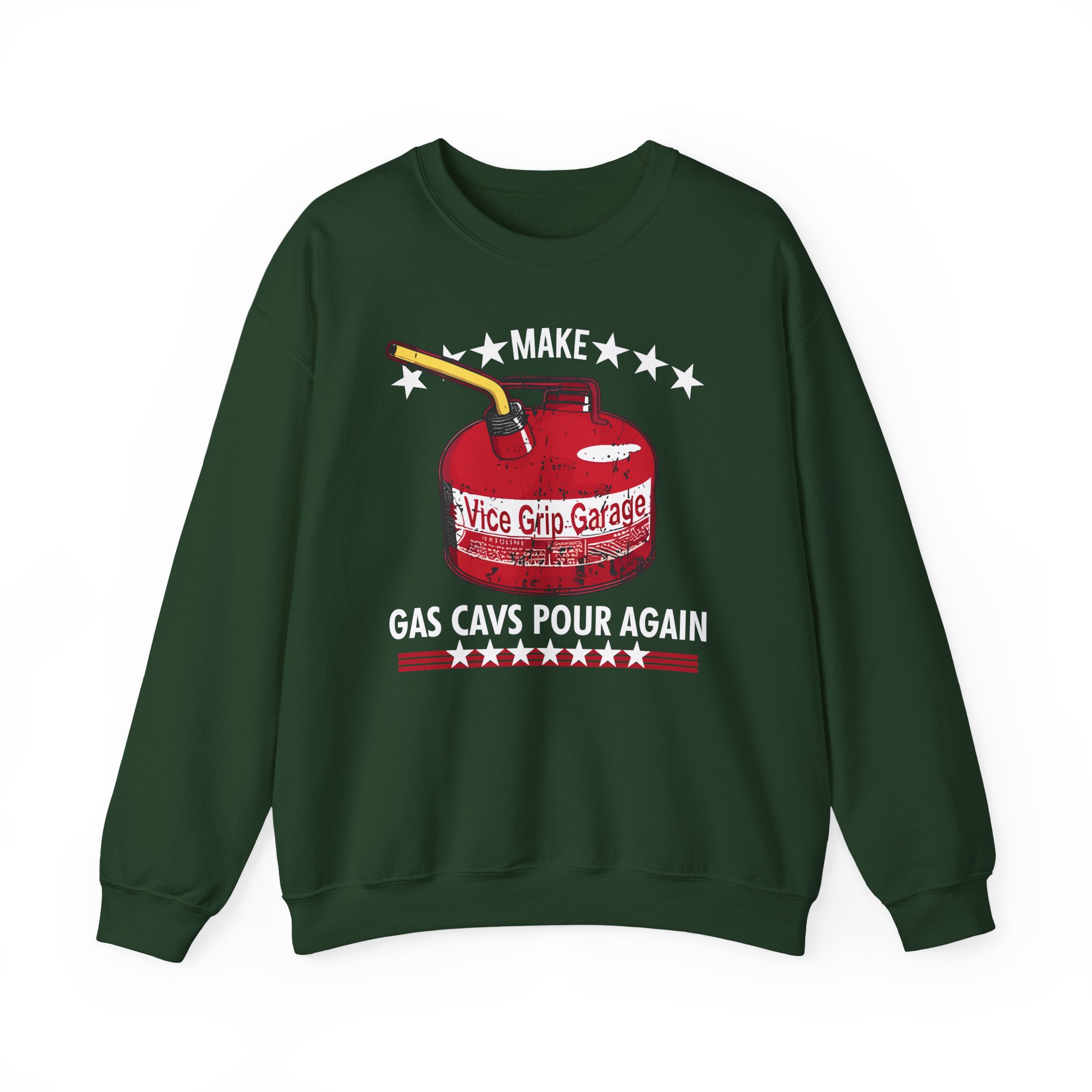 Vicegripgarage Gas Can Unisex Heavy Blendâ„¢ Crewneck Sweatshirt