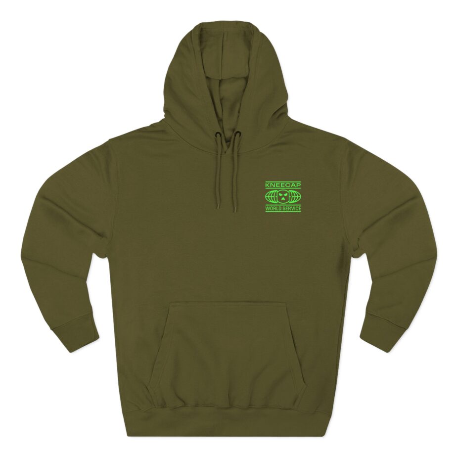 Kneecap World Service Three-Panel Fleece Hoodie
