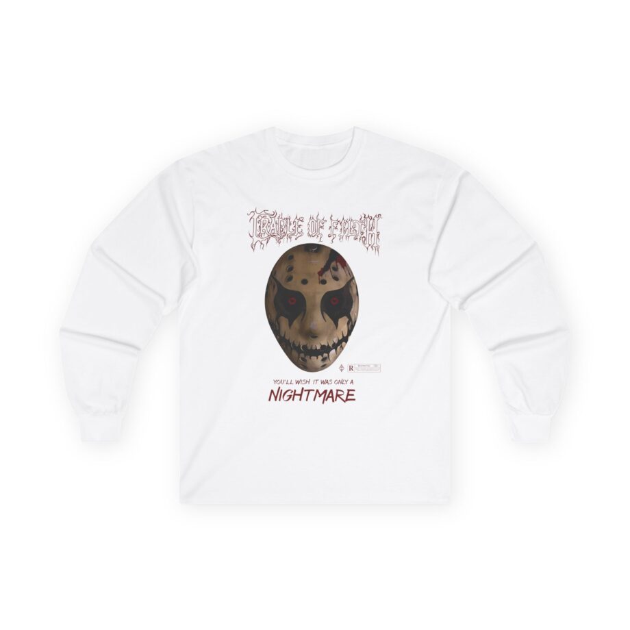 Cradle of Filth Halloween Hockey Mask Unisex Ultra Cotton Long Sleeve Tee