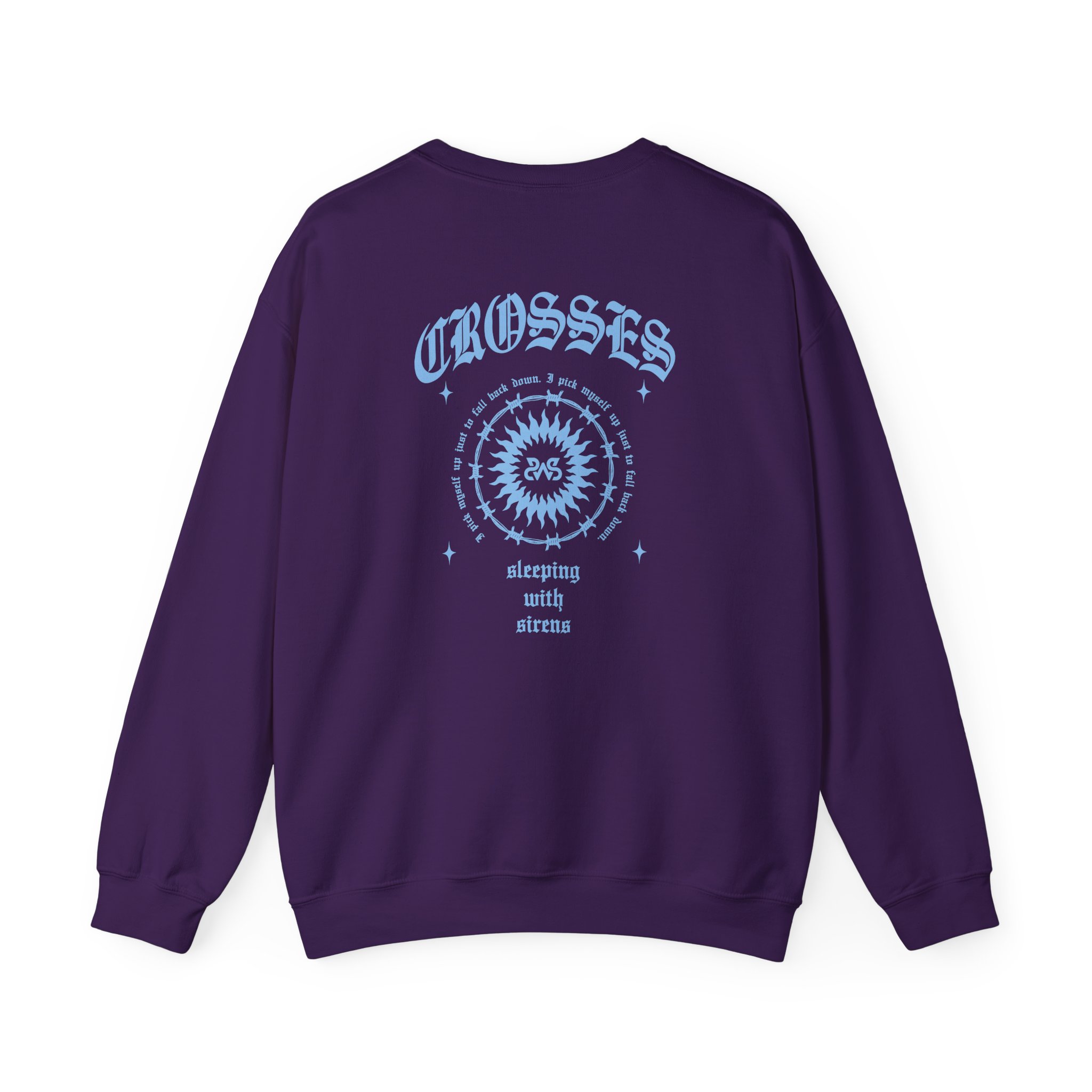 Sleeping With Sirens Barbed Wire Unisex Heavy Blendâ„¢ Crewneck Sweatshirt