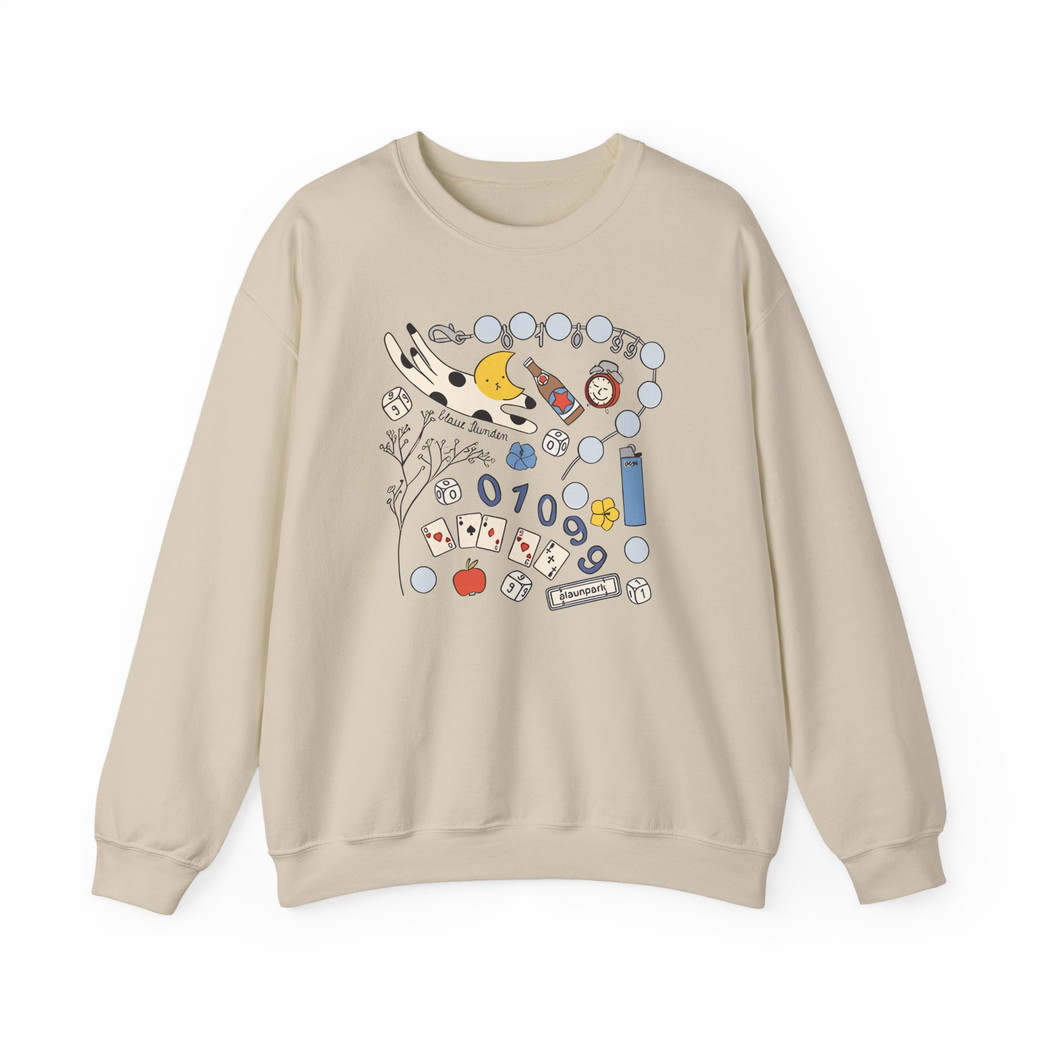 1098 Blaue Stunden Unisex Heavy Blendâ„¢ Crewneck Sweatshirt