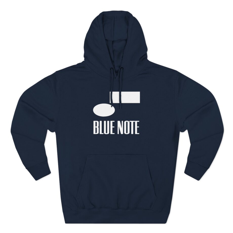Blue Note Records Three-Panel Fleece Hoodie