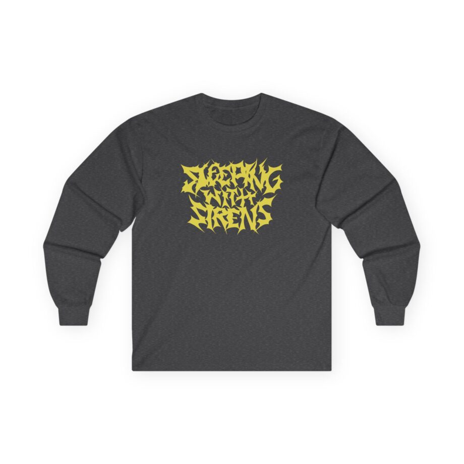 Sleeping With Sirens Metal Logo Unisex Ultra Cotton Long Sleeve Tee