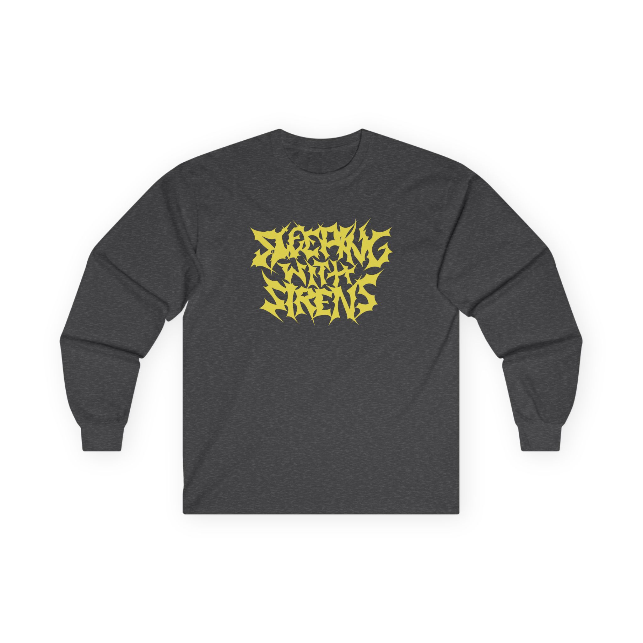 Sleeping With Sirens Metal Logo Unisex Ultra Cotton Long Sleeve Tee