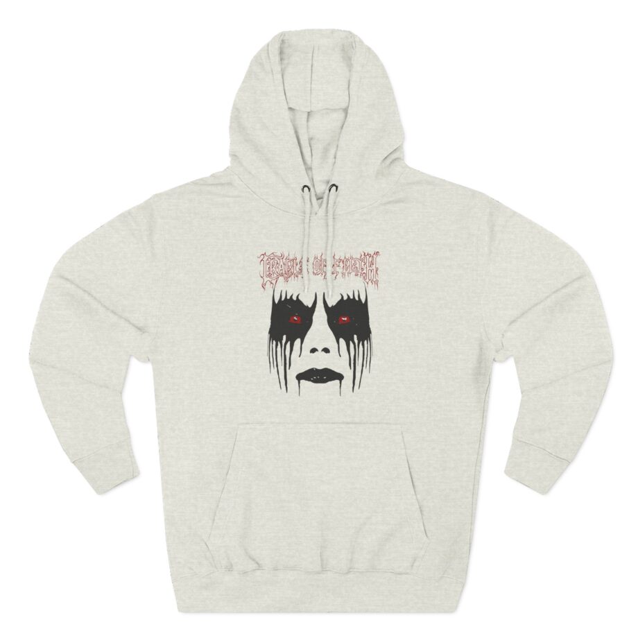 Cradle of Filth Dani Make Up Three-Panel Fleece Hoodie