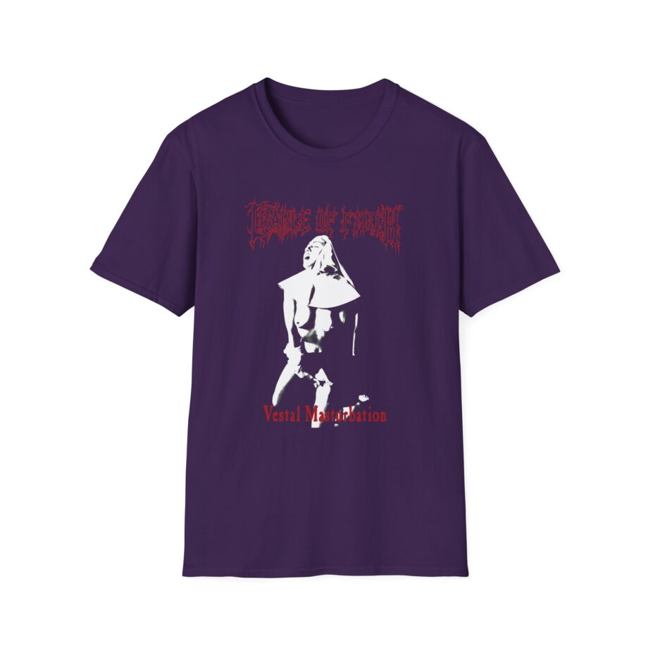 Cradle of Filth Vestal Masturbation Unisex Softstyle T-Shirt